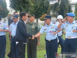 Cuaca Buruk, Heli Jokowi Balik Kanan Saat Hendak Kunjungi Korban Longsor Bogor
