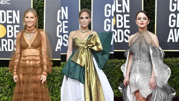 Deretan Busana Para Selebriti di Golden Globe 2020