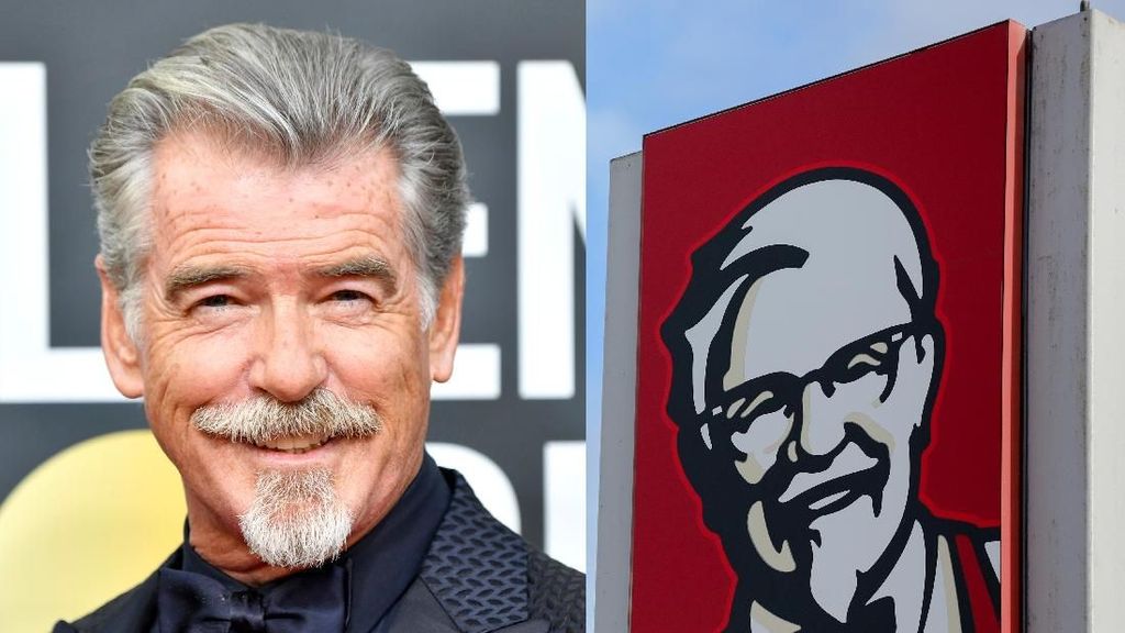 Pierce Brosnan Jadi Sorotan, Disebut Mirip Logo KFC