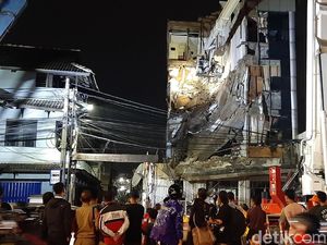 Polisi Sudah Periksa Pemilik Gedung yang Ambruk di Slipi