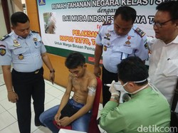 Rutan Medaeng Gandeng DMI Jatim Fasilitasi Napi Hapus Tato Laser