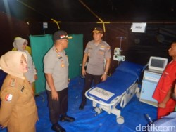 Rumah Sakit Lapangan Dibangun di Posko Bencana Bojonegoro