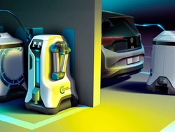 VW Ingin Mobil Listrik Dicas Pakai Robot yang Bisa Keliling