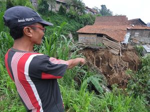 Begini Penampakan Longsor di Lereng Merbabu