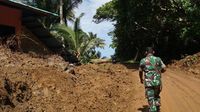 Kondisi Desa Lebo Sulut Usai Banjir Bandang