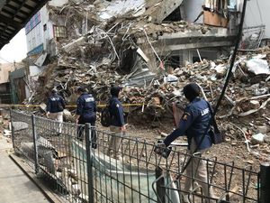 Tim Labfor Polri Cek Lagi Gedung Roboh di Slipi