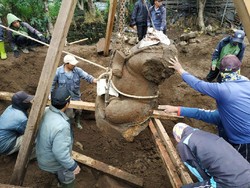 Arca Ganesha Terbesar di Dieng Kini Disimpan di Museum Kailasa