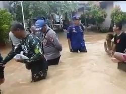 Banjir Rendam Ratusan Rumah di Bojonegara Serang