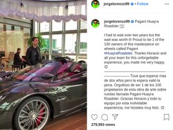 Mobil Mewah Kado Spesial Hari Raya Tiga Raja untuk Jorge Lorenzo