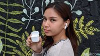 Wujud Earphone TWS Murah Realme Buds Air