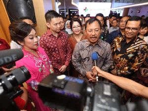 Momen Menkes Terawan Resmikan Eka Hospital di Bekasi