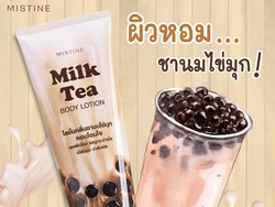Milk Tea Bebas Kalori Nih, Brand Thailand Rilis Body Lotion Milk Tea