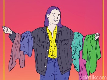 Dari Baju Bekas Jadi Duit