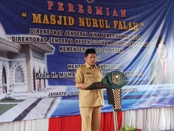 Resmikan Masjid Ditjen Dukcapil, Tito Harap Jadi Tempat Membangun Karakter