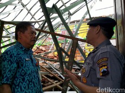 Polisi Ungkap Sumber Robohnya Atap SD di Semarang