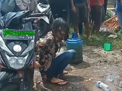 Wanita yang Geleng-geleng di Jalanan Pekanbaru dan Pacarnya Jadi Tersangka