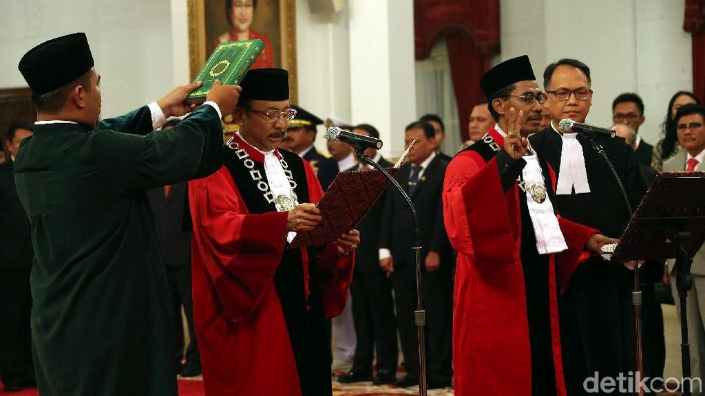 Sah! Daniel Yusmic dan Suhartoyo Jadi Hakim MK