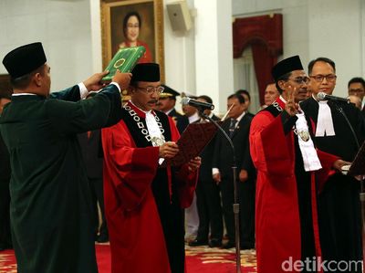 Sah! Daniel Yusmic dan Suhartoyo Jadi Hakim MK