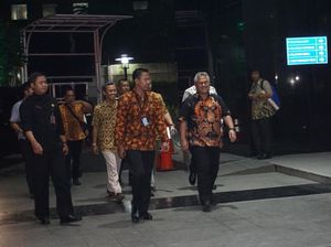 4 Komisioner KPU Tiba di KPK, Ingin Tanya Langsung soal OTT Wahyu Setiawan