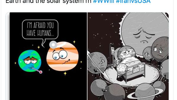 Netizen Serukan Amerika dan Iran Jangan Perang