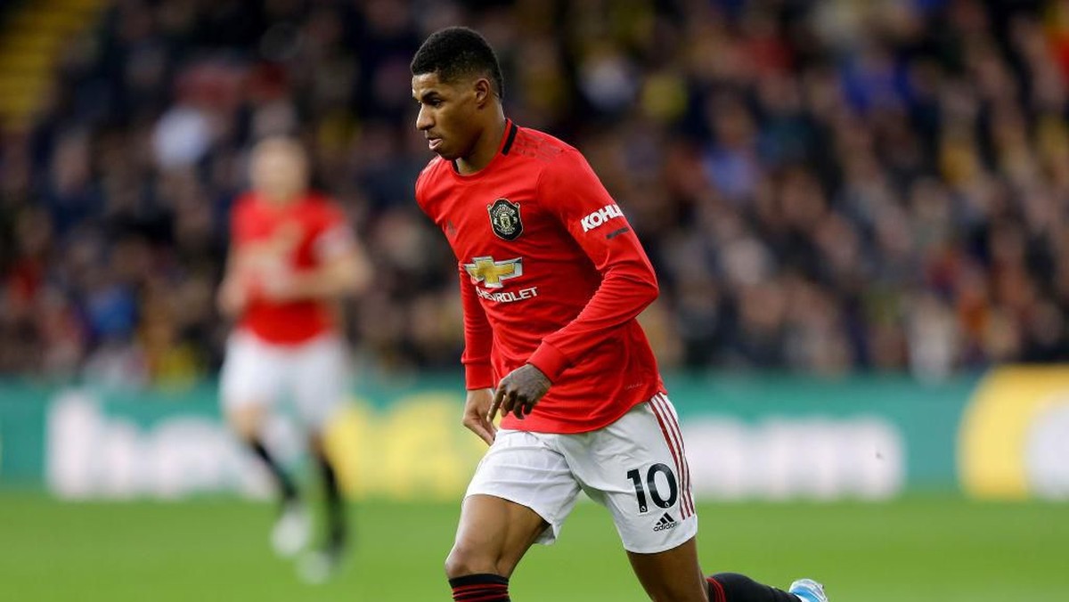 Ole Gunnar Solskjaer menilai Marcus Rashford dalam kondisi baik dan siap tampil saat MU manjamu Wolves (Foto: Richard Heathcote/Getty Images)