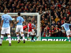 Hasil Piala Liga Inggris: City Permalukan MU 3-1 di Old Trafford