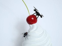 Unik Banget! Ada Patung Lalat di Atas Es Krim di London