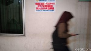 Penampakan Tanda Larangan Merokok Khusus Mahasiswi yang Viral di Pamulang