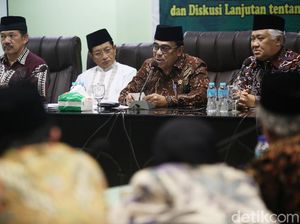 Silaturahmi Menag ke Markas MUI