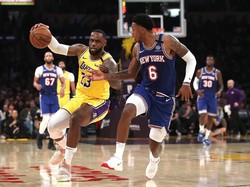 Hasil NBA: Lakers Lanjutkan Rentetan Kemenangan, Atasi Knicks 117-87
