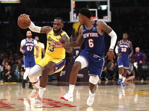 Hasil NBA: Lakers Lanjutkan Rentetan Kemenangan, Atasi Knicks 117-87 Hasil NBA: Lakers Lanjutkan Rentetan Kemenangan, Atasi Knicks 117-87