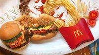Keren! Bermodal Makanan Cepat Saji, Seniman Ini Bikin Karya Mengagumkan