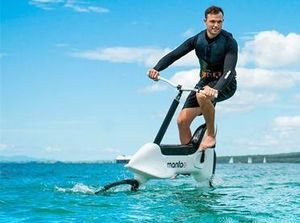 Canggih, Sepeda Ini Bisa Digowes di Air