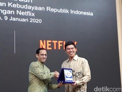 Kolaborasi soal Film-Budaya, Nadiem: Saya Ngefans Banget Sama Netflix