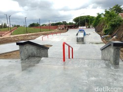 Ini Skatepark di Gowa  Sulsel, Diklaim Terbaik Se-Indonesia Timur