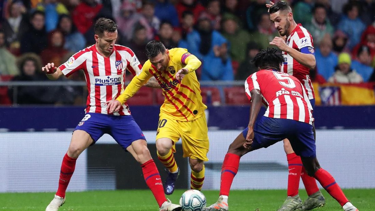 Lionel Messi akan jadi ancaman untuk Atletico Madrid di laga melawan Barcelona di Piala Super Spanyol (Foto: Gonzalo Arroyo Moreno/Getty Images)