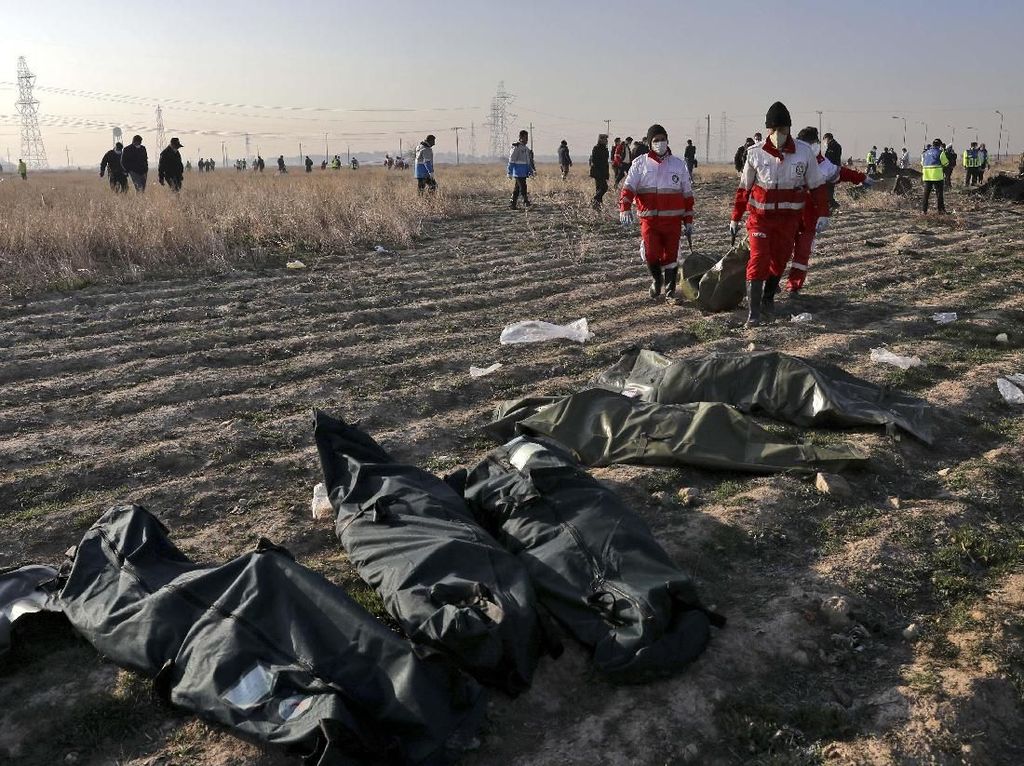 Horor Rudal Iran Hantam Pesawat Ukraina Terungkap dari Kotak Hitam