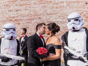 Foto: Inspirasi Pernikahan Ala Star Wars, Detailnya Bikin Kagum