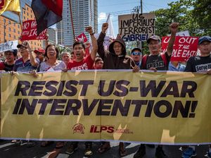 Warga Amerika Serikat Demo Tolak Pemerintahnya Perangi Iran