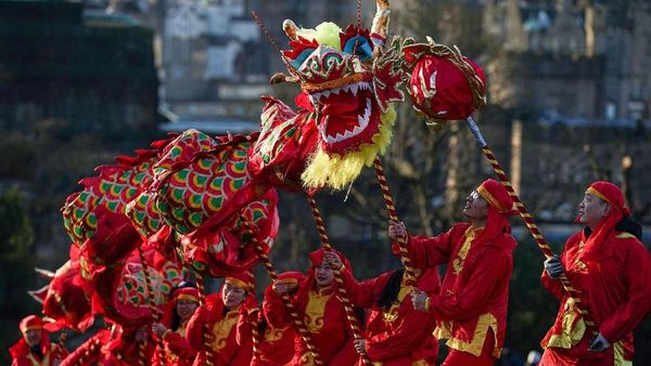 Atraksi Barongsai Siap Meriahkan Imlek di Skotlandia