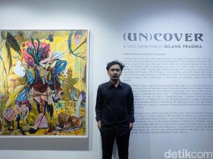 Gilang Fradika Main-main dengan Figur Disney di Lukisannya Gilang Fradika Main-main dengan Figur Disney di Lukisannya