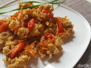 Menu Harian Ramadhan ke-2 : Bakwan Udang Jagung Renyah untuk Berbuka
