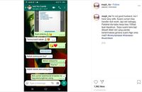 Unggahan suami Ria Irawan
