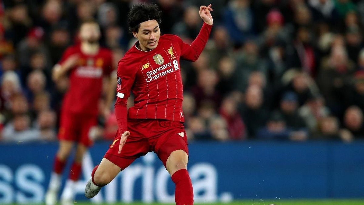 Takumi Minamino berpeluang debut di Premier League saat menghadapi Tottenham Hotspur (Foto: Photo by Clive Brunskill/Getty Images)