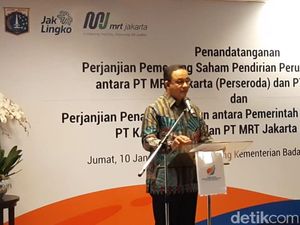 MRT-KAI Bersatu, Anies: Transportasi Jakarta Akan Jadi Kelas Dunia MRT-KAI Bersatu, Anies: Transportasi Jakarta Akan Jadi Kelas Dunia