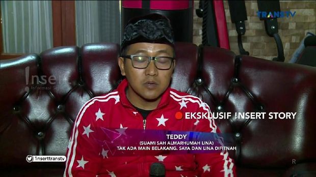 Teddy ungkap fitnah yang dilakukan mantan istrinya. 