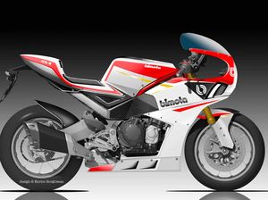Motor Kolaborasi Kawasaki dan Bimota Ber-DNA Sport Retro