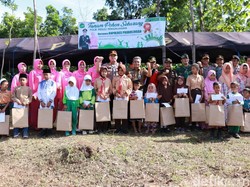 Puluhan Anak Yatim Diajak Tanam Dua Ribu Pohon Jati dan Mahoni di Argopuro
