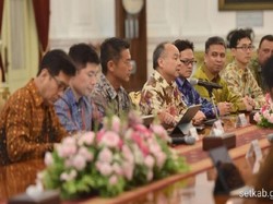 Bos Softbank dan Bos Grab Temui Jokowi Bahas Ibu Kota Baru