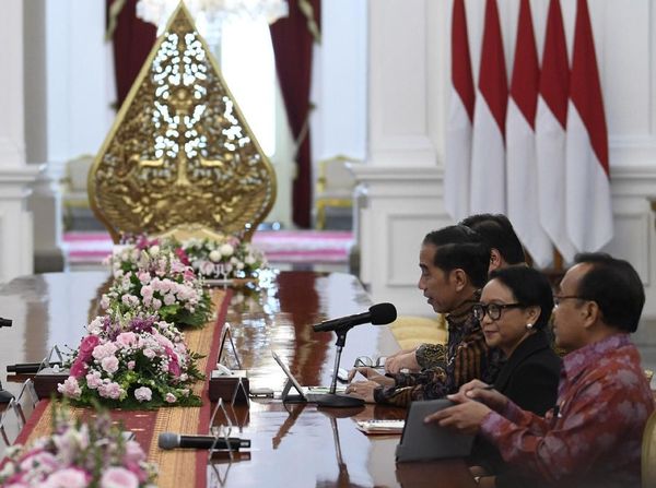 Jokowi Bahas Soal Investasi di Natuna dengan Menlu Jepang